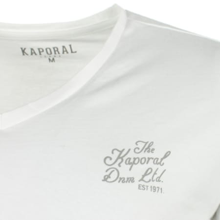 Kaporal - Lot De 2 Tee Shirts Gift Blanc Et Noir