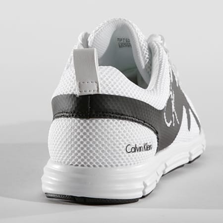 Calvin Klein - Baskets Murphy Mesh Rubber Spread Blanc