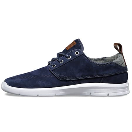 Vans Baskets Brigata Lite Plus Suede Blue Chambray