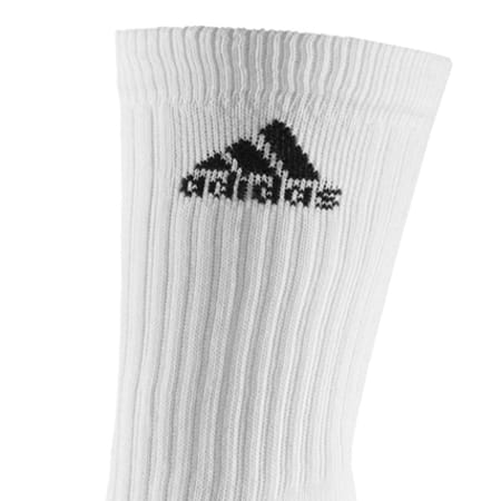 Adidas Sportswear - Lot De 6 Paires De Chaussettes De Sport AA2294 Blanc