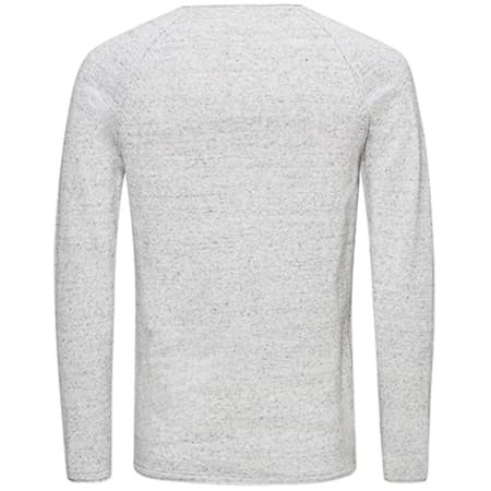 Jack And Jones - Pull Union Knit Gris