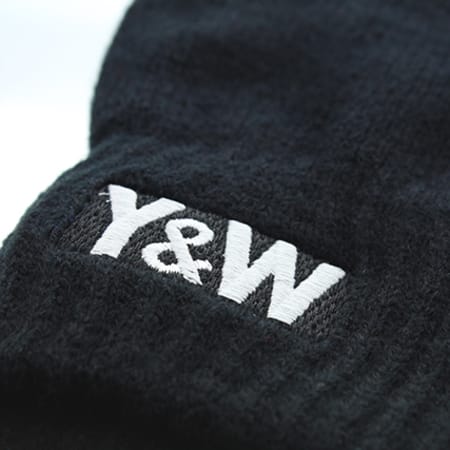 Y et W - Gants Tactiles Noir