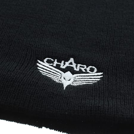Charo - Bonnet Logo Noir