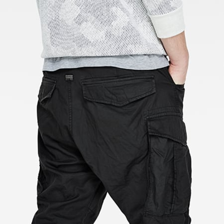 G Star Pantalon Cargo Rovic Loose Noir LaBoutiqueOfficielle