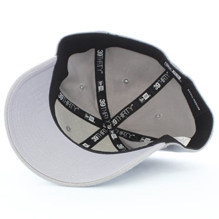 New Era - Casquette Baseball Fitted Basic 39Thirty Gris