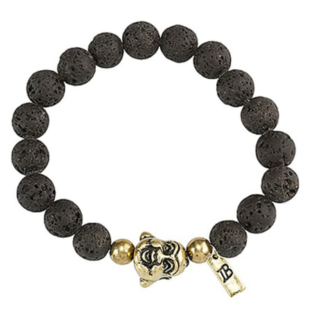 Icon Brand - Bracelet Theravada Noir Or