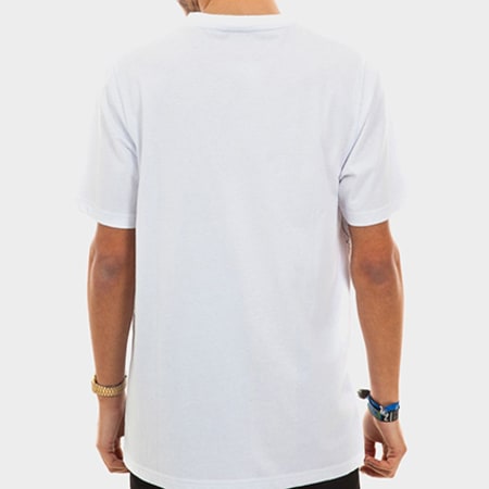 Wrung - Tee Shirt Pocketee Blanc