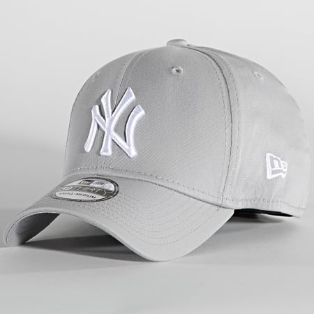 New Era - 39Thirty League Basic Cap New York Yankees Grigio Bianco