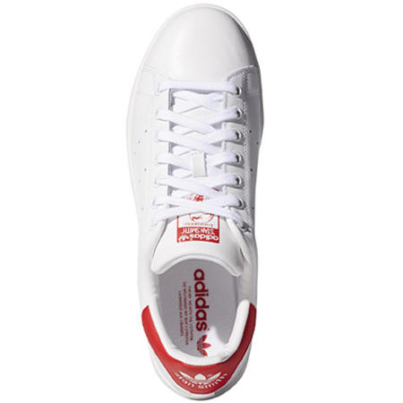 Adidas Originals - Basket Stan Smith M20326 White Collegiate Red