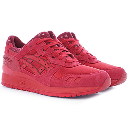 Asics gel lyte iii rouge sales
