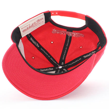 Mitchell and Ness - Casquette EU931 Rouge