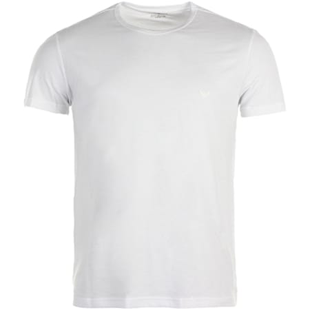 Emporio Armani - Lot De 2 Tee Shirts 111647 CC722 Blanc