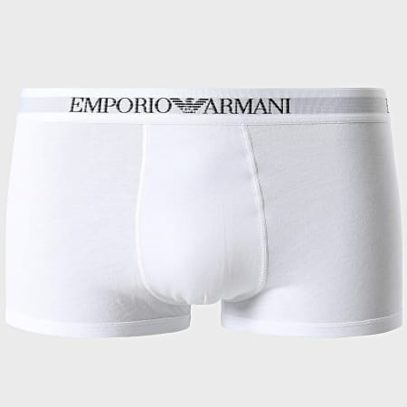 Emporio Armani - Lot De 2 Boxers 111613 CC722 Blanc