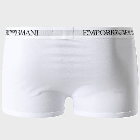 Emporio Armani - Lot De 2 Boxers 111613 CC722 Blanc