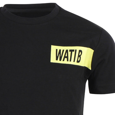 Wati B - Tee Shirt Oversize Enfant Wad Noir