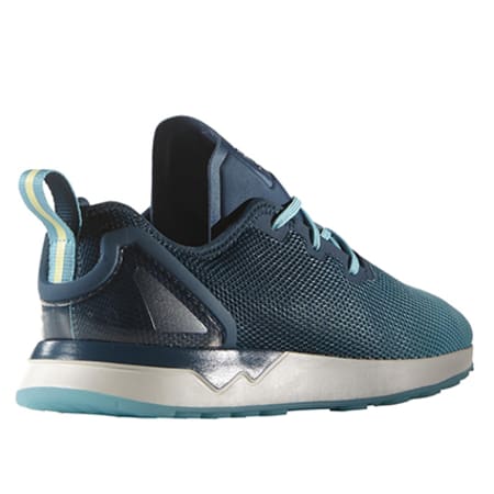 zx flux turquoise noir