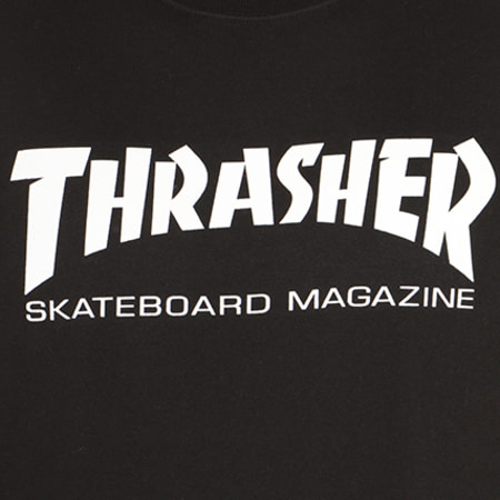 Thrasher - Sweat Crewneck Skate Mag Noir