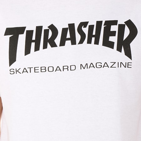 Thrasher - Tee Shirt Skate Mag Blanc