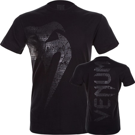 Venum - Camiseta mate gigante negra