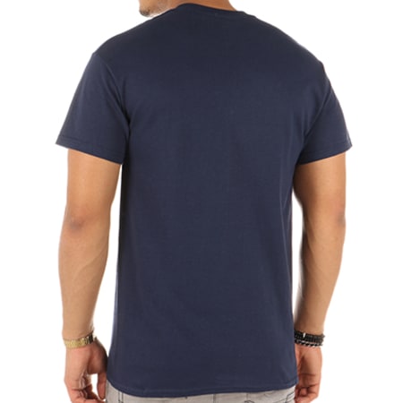 Thrasher - Tee Shirt Flame Bleu Marine