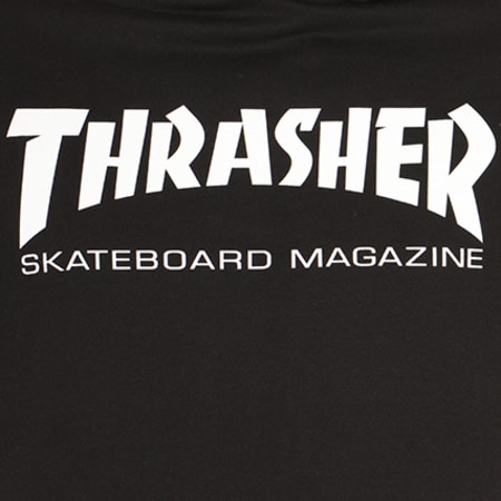 Thrasher - Sweat Capuche Skate Mag Noir