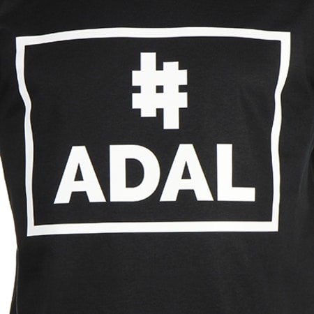 Hayce Lemsi - Tee Shirt Box Hashtag ADAL Noir