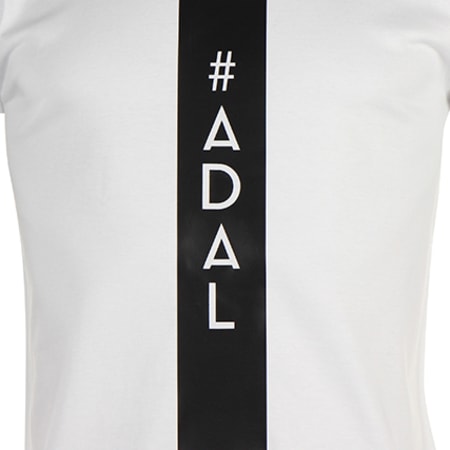 Hayce Lemsi - Tee Shirt Hashtag ADAL Long Blanc