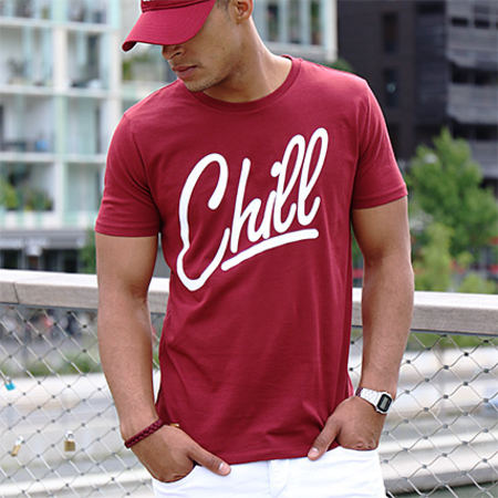 Luxury Lovers - Tee Shirt Chill Bordeaux