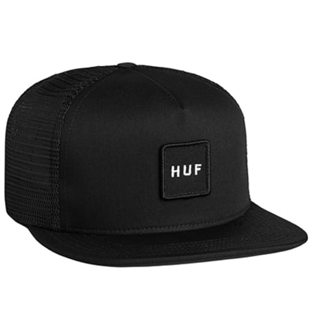 HUF - Casquette Trucker Box Logo Noir