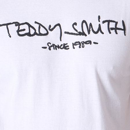 Teddy Smith - Tee Shirt Ticlass 3 Blanc