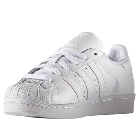 Adidas Originals - Baskets Femme Superstar Foundation J B23641 Footwear White