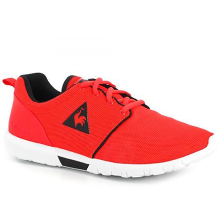 Le Coq Sportif - Baskets Dynacomf Classic Orange Fluo