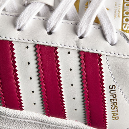 Adidas Originals - Baskets Femme Superstar Foundation B23644 Footwear White Pink