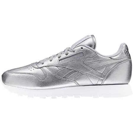 basket reebok femme argenté