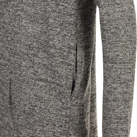 Gilet à Capuche Long Oversize H&M - Gris Jersey - Taille S - Occasion Très Bon état