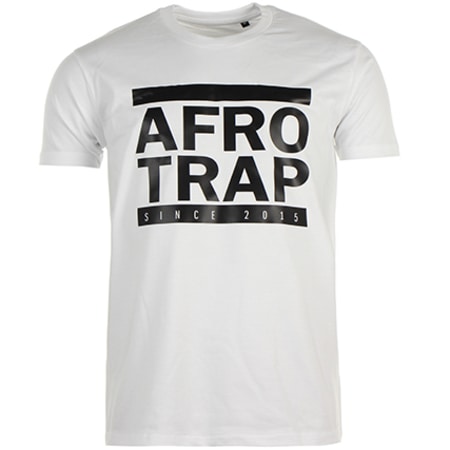 Music Nation - Tee Shirt Afro Trap Blanc
