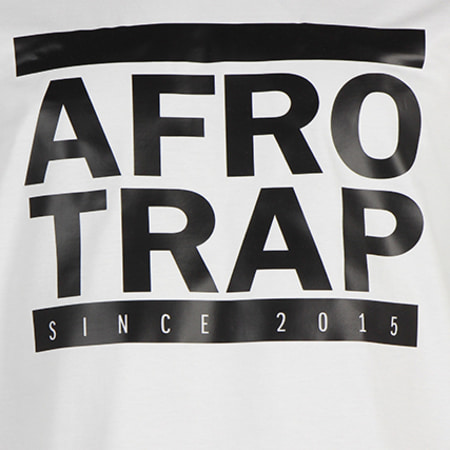 Music Nation - Tee Shirt Afro Trap Blanc