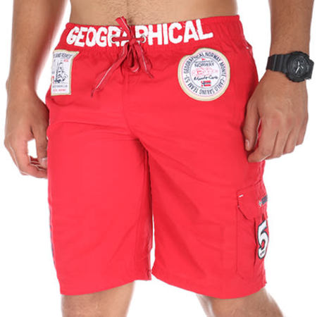 Geographical Norway - Short De Bain Quorban Rouge