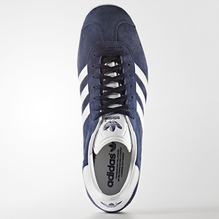 Adidas Originals - Baskets Gazelle BB5478 Collegiate Navy White Ice Blue