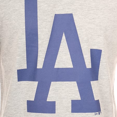 New Era - Tee Shirt OG Los Angeles Dodgers Gris Chiné