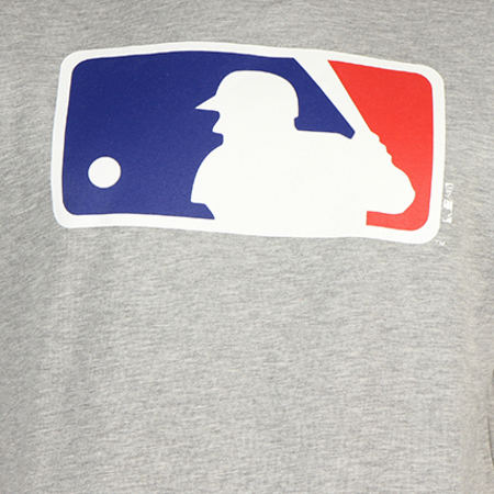 New Era - Sweat Crewneck MLB Logo Gris Chiné