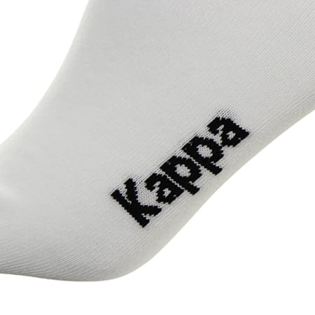 Kappa - Lot De 3 Paires De Chaussettes 302PZ70 Blanc