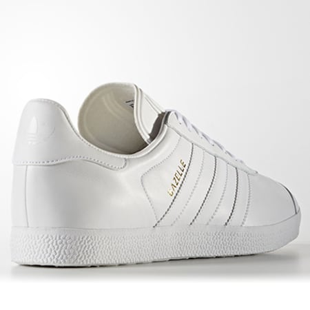 Adidas Originals - Baskets Gazelle BB5498 White Gold Metallic