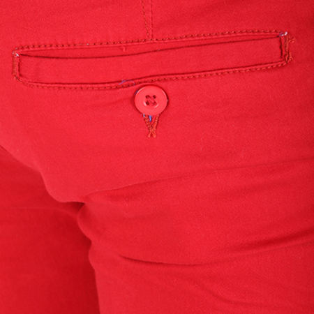 Berry Denim - Pantalon Chino RM-101 Rouge