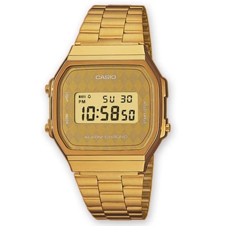 Casio - Montre Collection A168WG-9BWEF Or