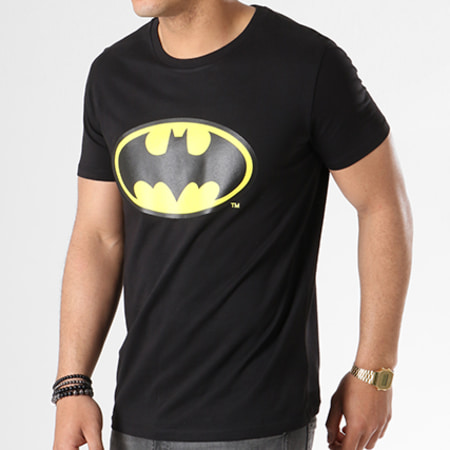 DC Comics - Tee Shirt Batman Classic Logo Noir