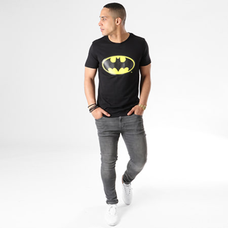 DC Comics - Tee Shirt Batman Classic Logo Noir