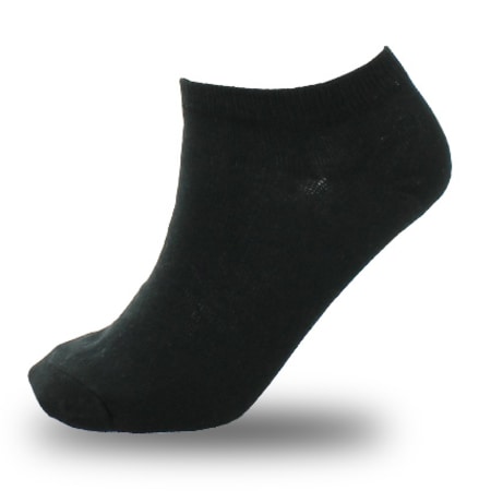 Jack And Jones - Chaussettes Invisibles Dongo Short Sock Black