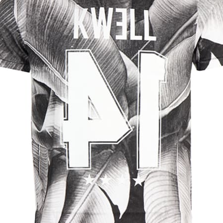 Kwell - Tee Shirt Enfant Shadow Gris Blanc