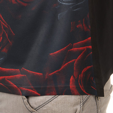 Luxury Lovers - Tee Shirt Roses Noir